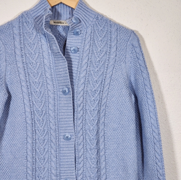 WoolOvers Cableknit Cardigan - Picture 2 of 8